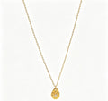 Gold Sunburst Compass Pendant Necklace – Dainty Everyday Jewelry